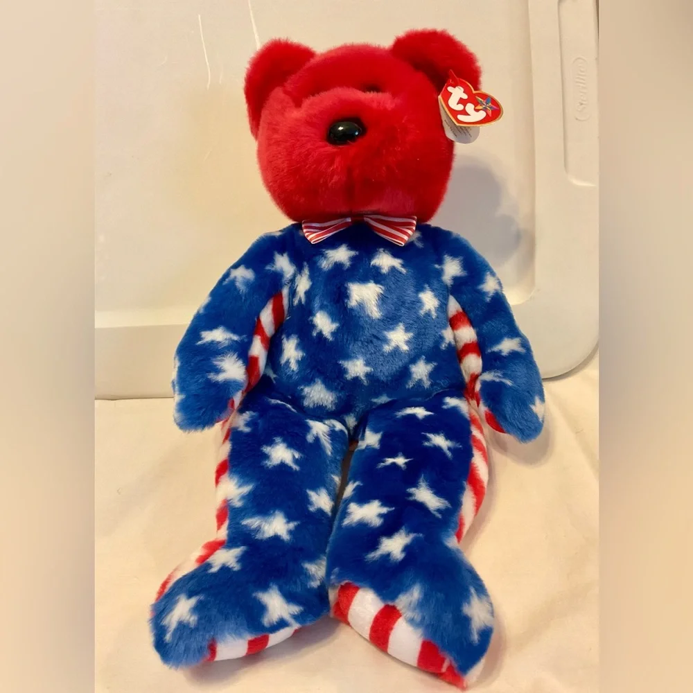 Ty red Liberty buddy
